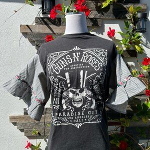 GUN'S N' ROSES VINTAGE RE-MASTERED T-SHIRT LARGE